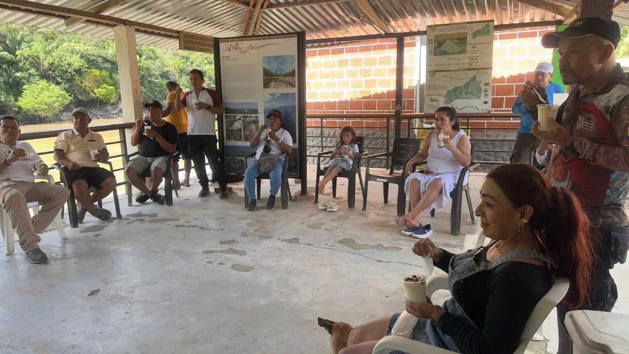 Encuentro comunitario del proyecto de turismo incluyente